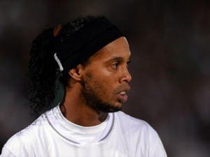 Ronaldinho entrou em campo por boa causa