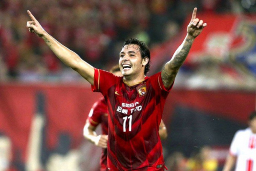 Ricardo Goulart, ex-Cruzeiro, está no Guangzhou Evergrande, da China