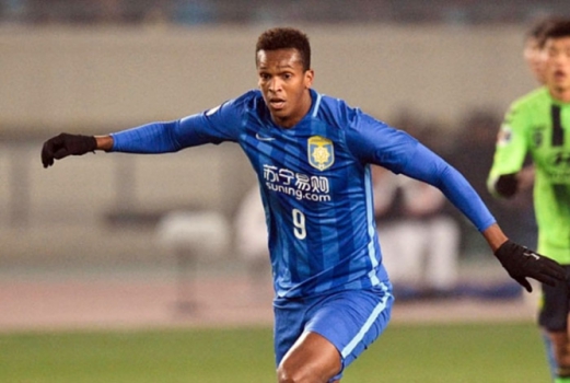 Centroavante Jô, ex-Atlético-MG, é do Jiangsu Suning, da China