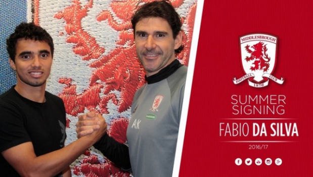 Lateral Fábio, ex-Flu, está no  Middlesbrough, da Inglaterra