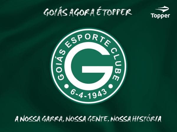 Goiás anunciou acerto com a Topper (Foto: Divulgação)