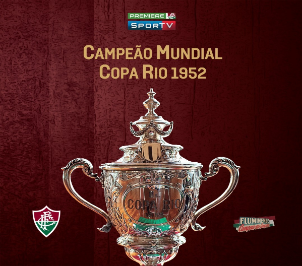 GLOBO ESPORTE RJ DE HOJE/COPA RIO.FLUMINENSE CAMPEÃO MUNDIAL 1952/ FIFA  RECONHECE TITULO?@knalflu95 