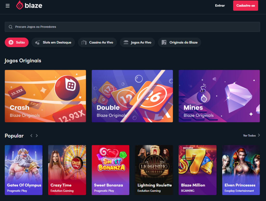 blaze casino online