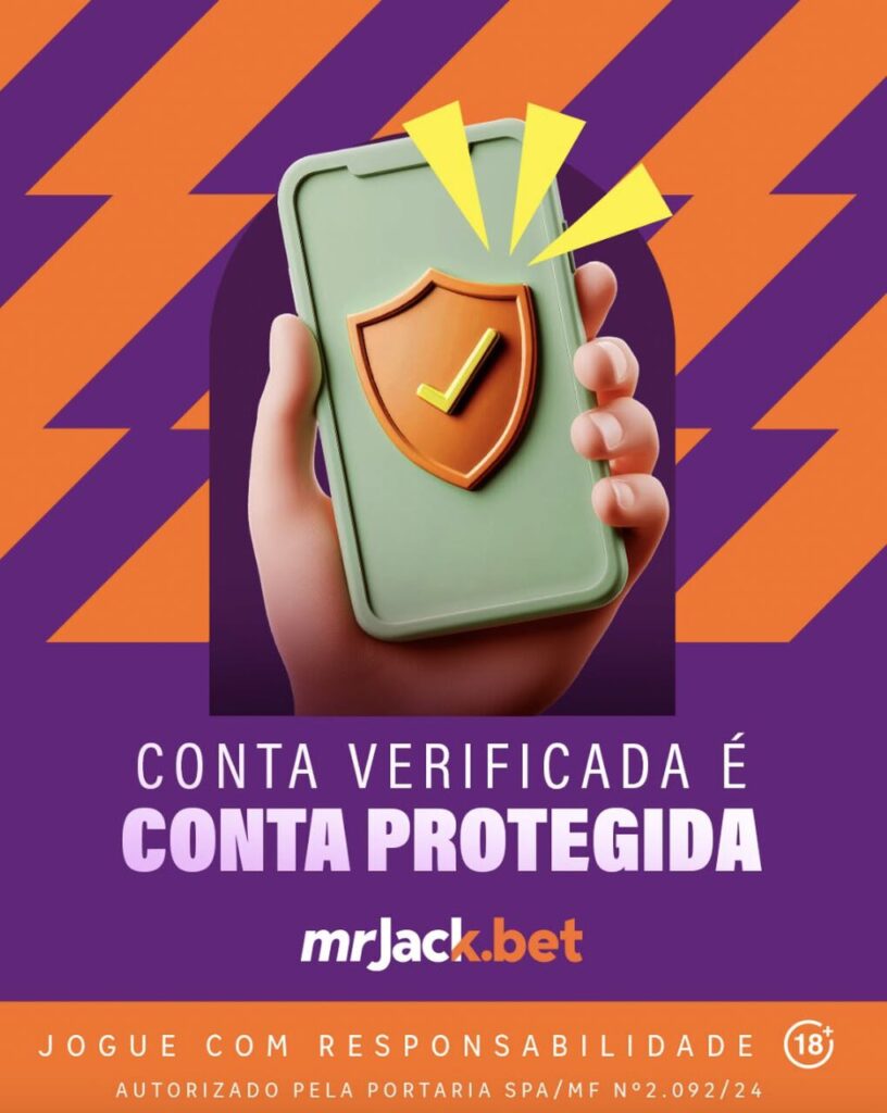 verificação de conta Mr.Jack Bet