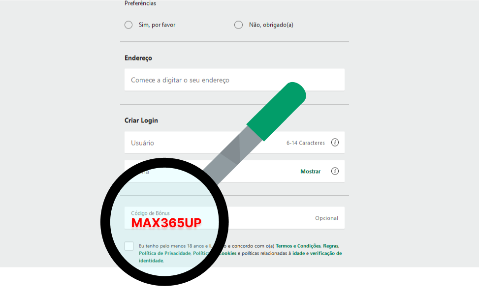 Código de bônus bet365: Aposte com MAXBETBR