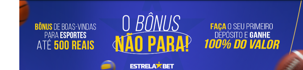 Bônus Estrela Bet Boas-Vindas ✅️ Código promocional Estrela Bet Bônus  primeiro depósito Dezembro 2023