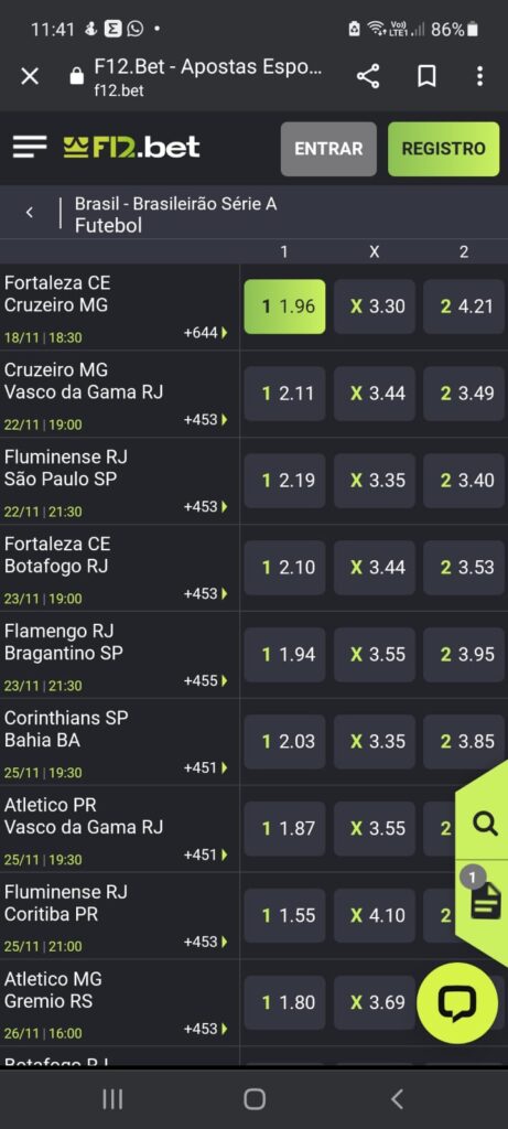 f12 bet apostas