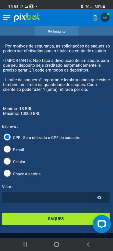 Como cadastrar no Pixbet e ganhar 12 Reais Via PIX fazendo aposta grátis 