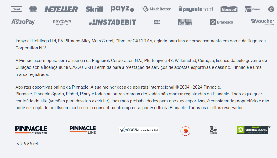 app pinnacle é confiável