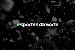 imagem de fichas de cassino no fundo com logo da esportes da sorte