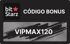 Código Bônus Bitstarz: Use o VIPMAX120 e ganhe até R$ 3.000 + 180 giros grátis