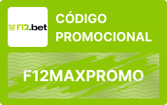 Código Bônus F12 Bet: use F12MAXPROMO para apostar