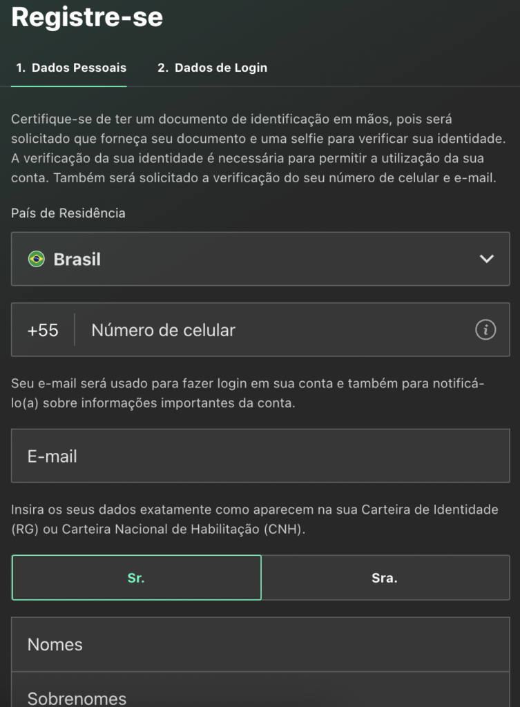 Registro Bet365 