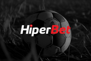 imagem com fundo de futebol com logo do site da hiperbet