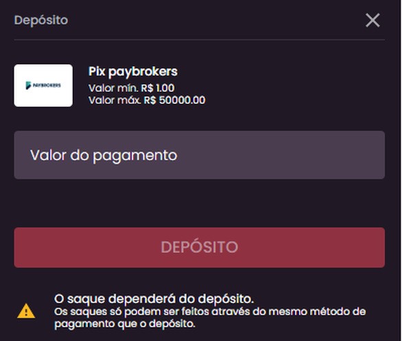 Como depositar na Onabet