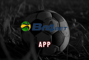 logo da br4bet com a palavra app