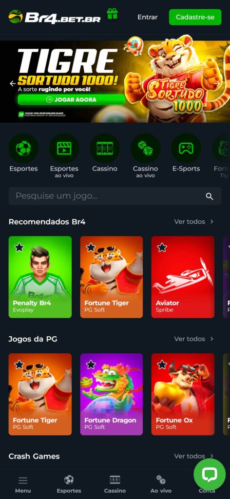 br4bet tem mais de 800 jogos de cassino
