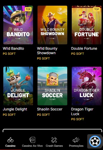 print da tela do Double Fortune KTO pelo celular