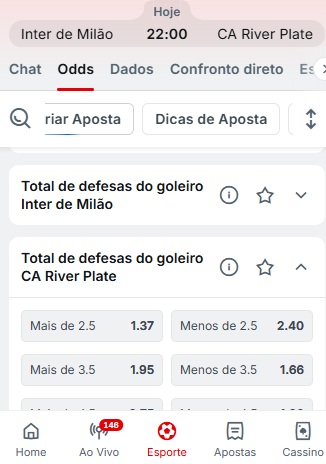 print da tela de apostas da superbet no mundial de clubes pelo celular