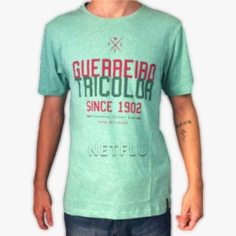 Loja NETFLU: Camisa Casual Guerreiro Tricolor