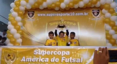 Futsal de base do Fluminense ganha dois títulos sul-americanos