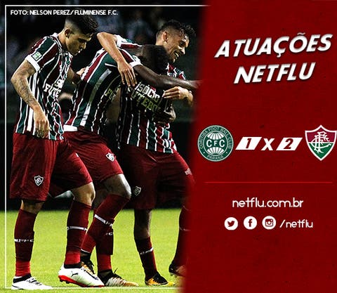 Atuações NETFLU - Coritiba 1 x 2 Fluminense