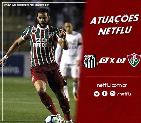 Atuações NETFLU - Santos 0 x 0 Fluminense