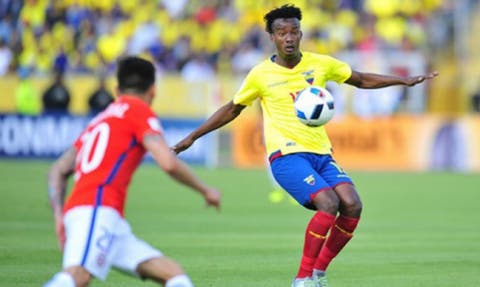 Orejuela é convocado para defender a seleção equatoriana nas Eliminatórias