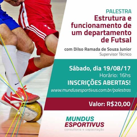 Fluminense tem palestra na tarde deste sábado sobre futsal