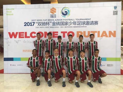Fluminense estreia em torneio sub-12 na China com vitória de goleada