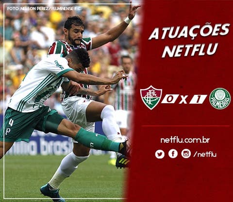 Atuação NETFLU - Fluminense 0 x 1 Palmeiras