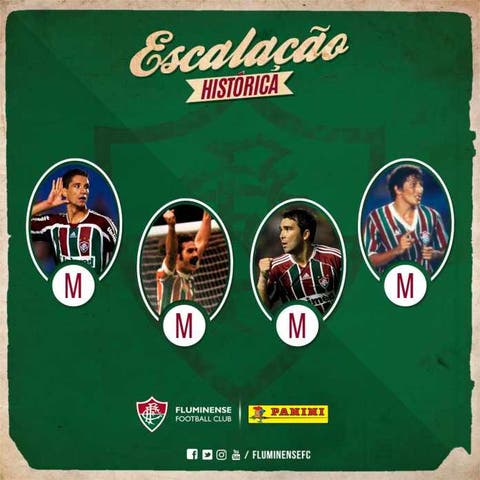 Fluminense divulga meio de campo eleito para sua seleção ideal