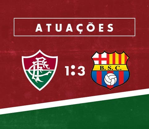 Atuações NETFLU - Fluminense 1 x 3 Barcelona (EQU)