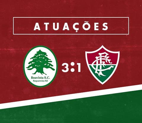 Atuações NETFLU - Boavista 3 X 1 Fluminense