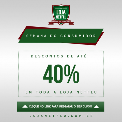 Camisas oficiais do Fluminense com 40% de desconto? Só nesta semana!