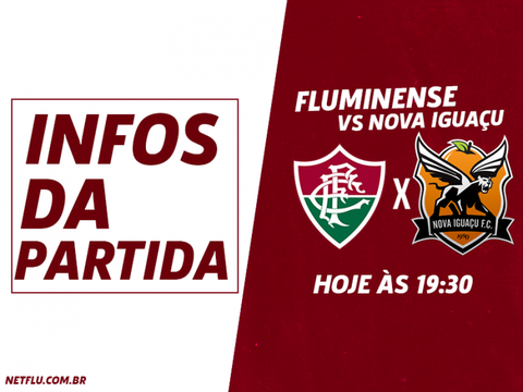 Fluminense x Nova Iguaçu: Prováveis escalações, transmissão, arbitragem e mais