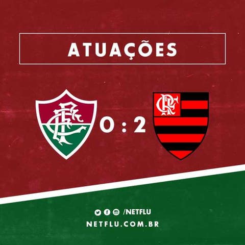 Atuações NETFLU - Fluminense 0 x 2 Flamengo