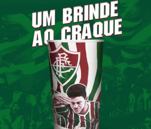 Fluminense venderá copo personalizado do Pedro no Maracanã