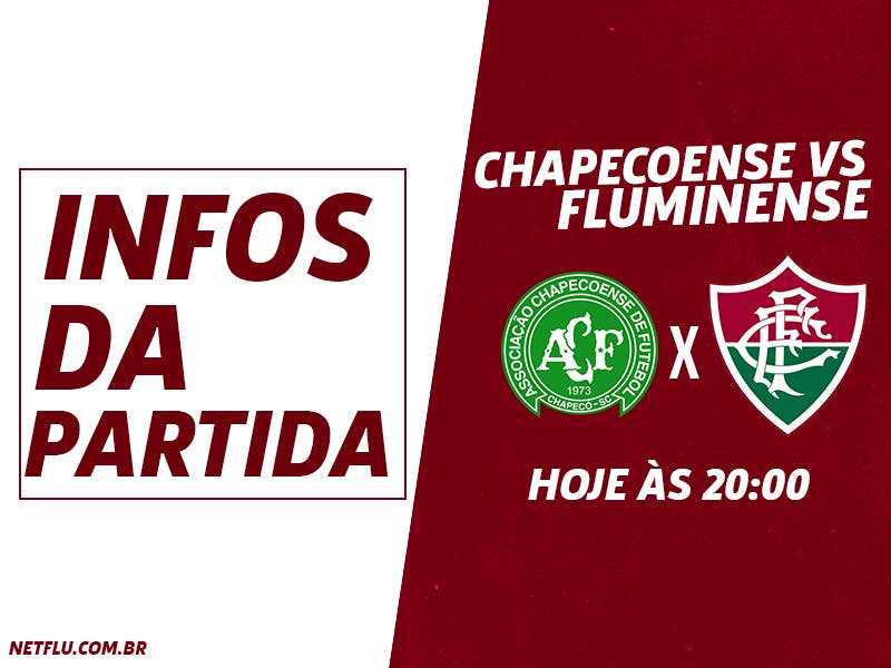 Fluminense x Chapecoense: veja onde assistir, escalações, desfalques e  arbitragem, brasileirão série a