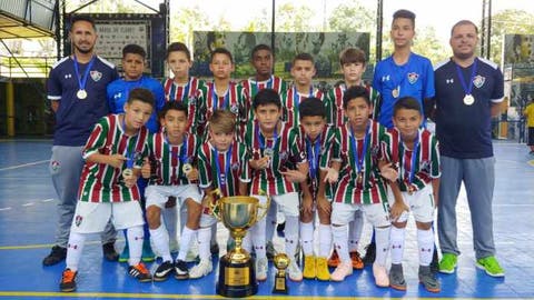Fluminense conquista bicampeonato da Taça Brasil de Futsal Sub-11