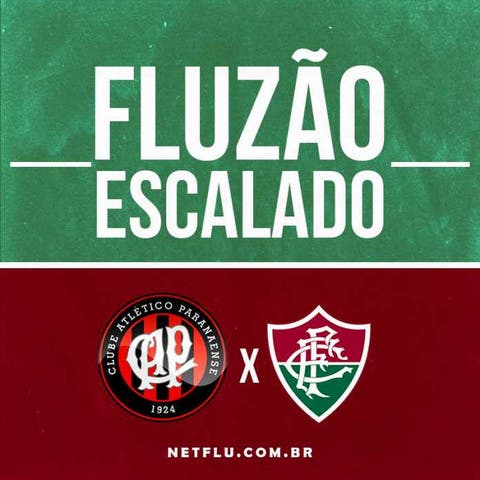 Fluminense tem escalação divulgada para o confronto com o Atlético-PR