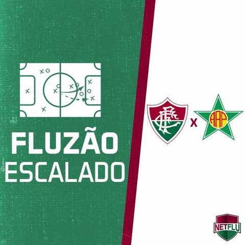 Fluminense escalado para o jogo contra a Portuguesa