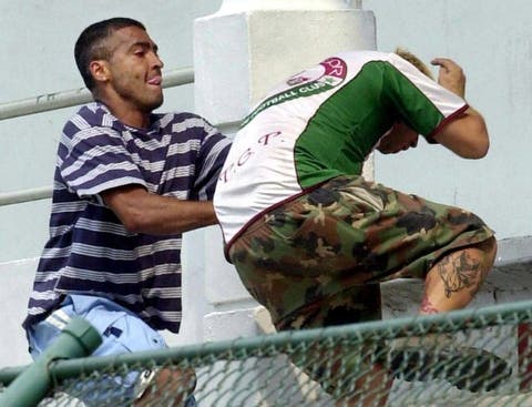 Romário Fluminense briga torcedor