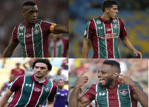 Confira os números dos zagueiros do Fluminense