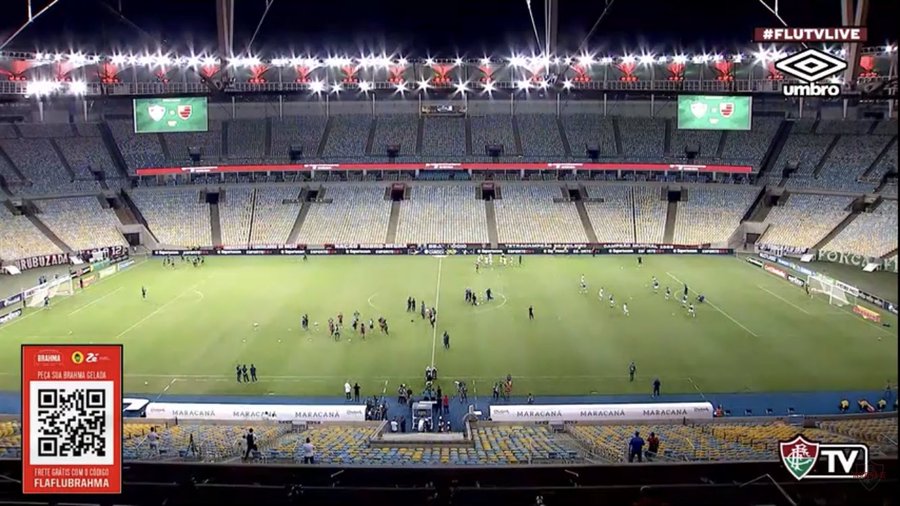 Jogo entre Fluminense e Flamengo quebra recorde de live no