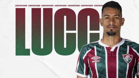 Lucca celebra acerto com o Fluminense: