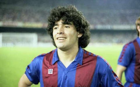 Curiosidade: Último jogo de Maradona pelo Barcelona foi contra o Flu