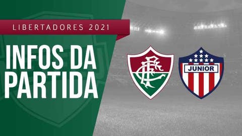 Fluminense x Junior Barranquilla: Prováveis escalações, arbitragem, transmissão e mais