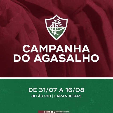 Fluminense adere a campanha do agasalho