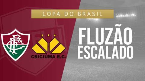 Fluminense está escalado para o jogo contra o Criciúma